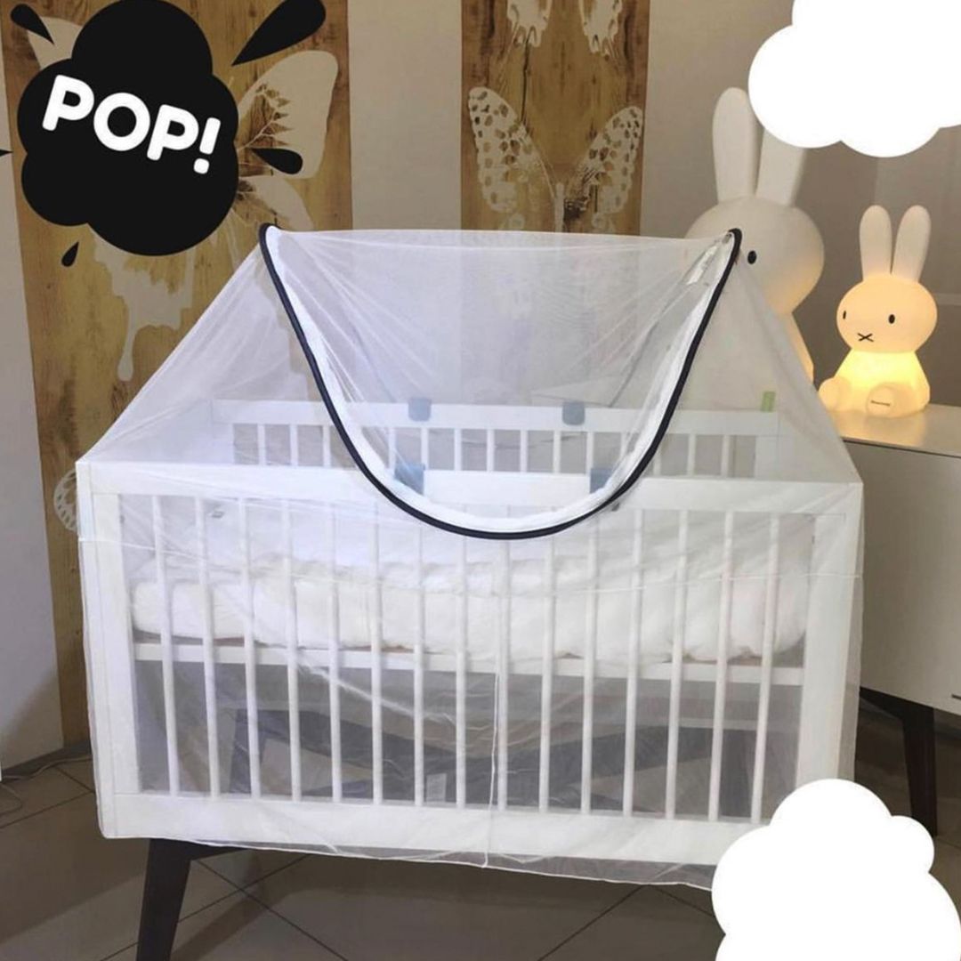 Deryan Luxus Universal Pop-Up Moskitonetz für Campingbett