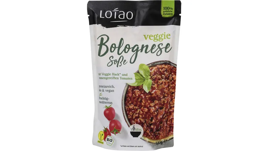LOTAO Bio Veggie Bolognese 320 g