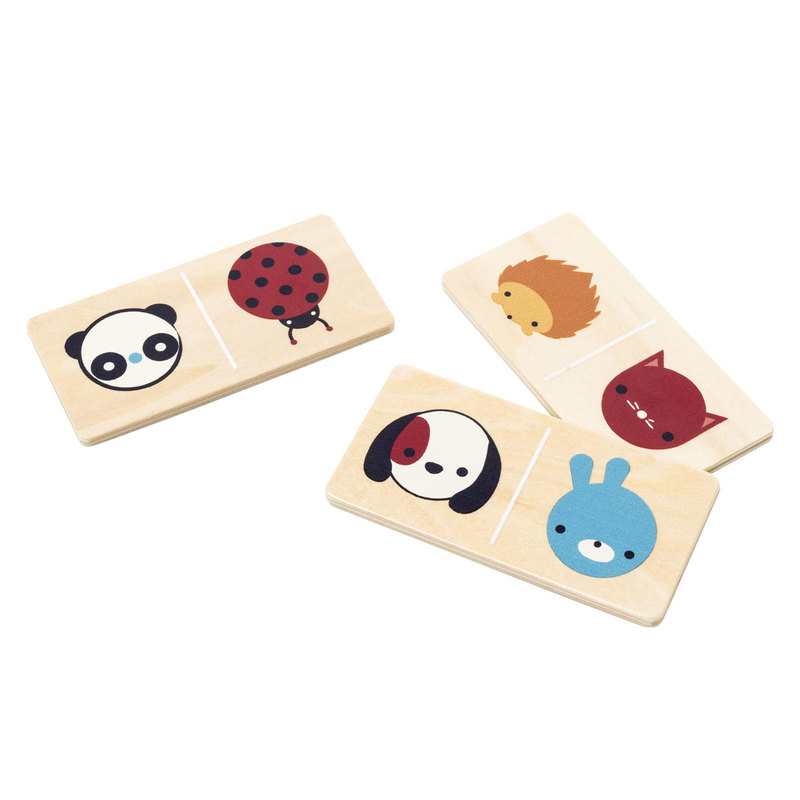 Dominos des animaux en bois Oxybul