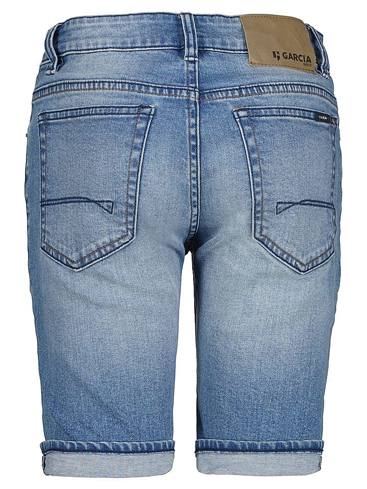Garcia Jeans-Bermudas in Hellblau günstig kaufen 140