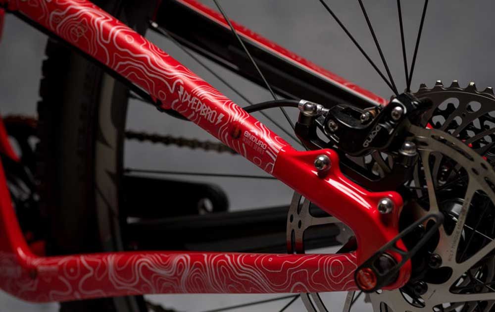 DYEDBRO Enduro World Series Rahmenschutz Kit kaufen | Bike-Discount