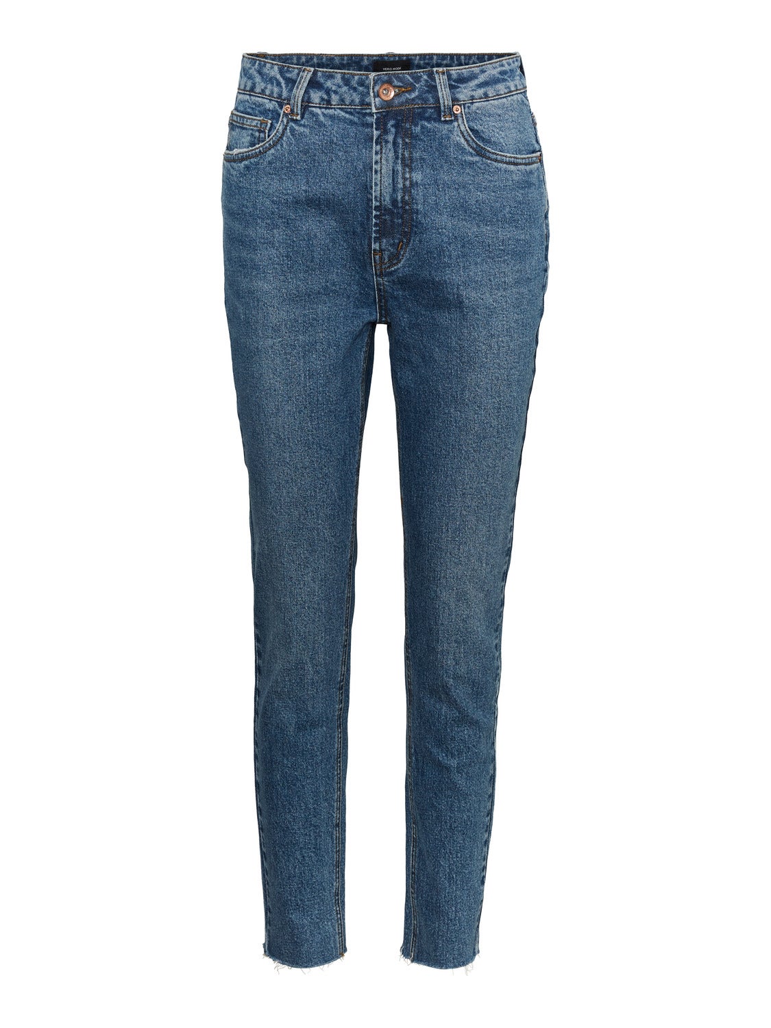 VMBRENDA Hohe Taille Gerade geschnitten Jeans