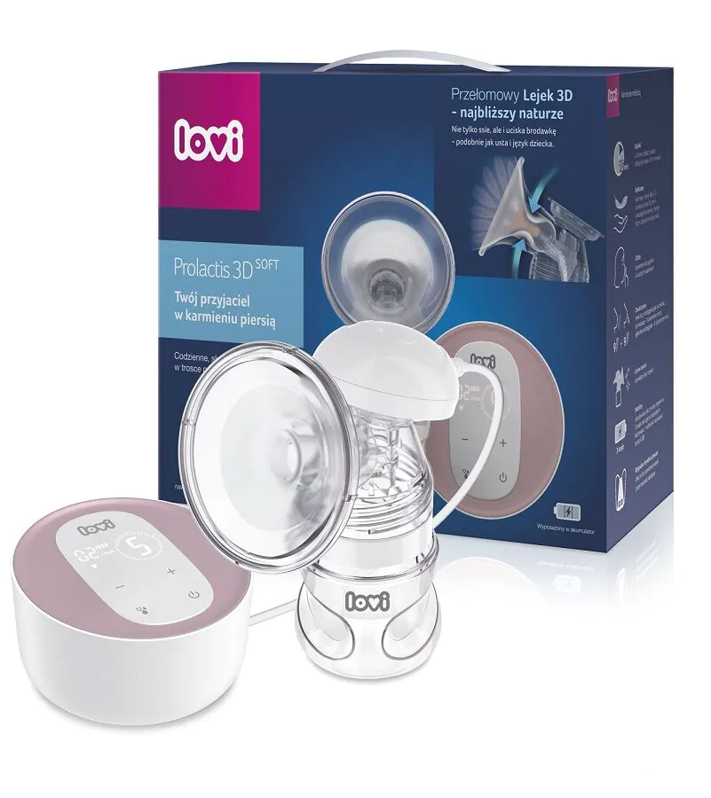 Ηλεκτρικό διφασικό θήλαστρο Lovi Prolactis 3D Soft