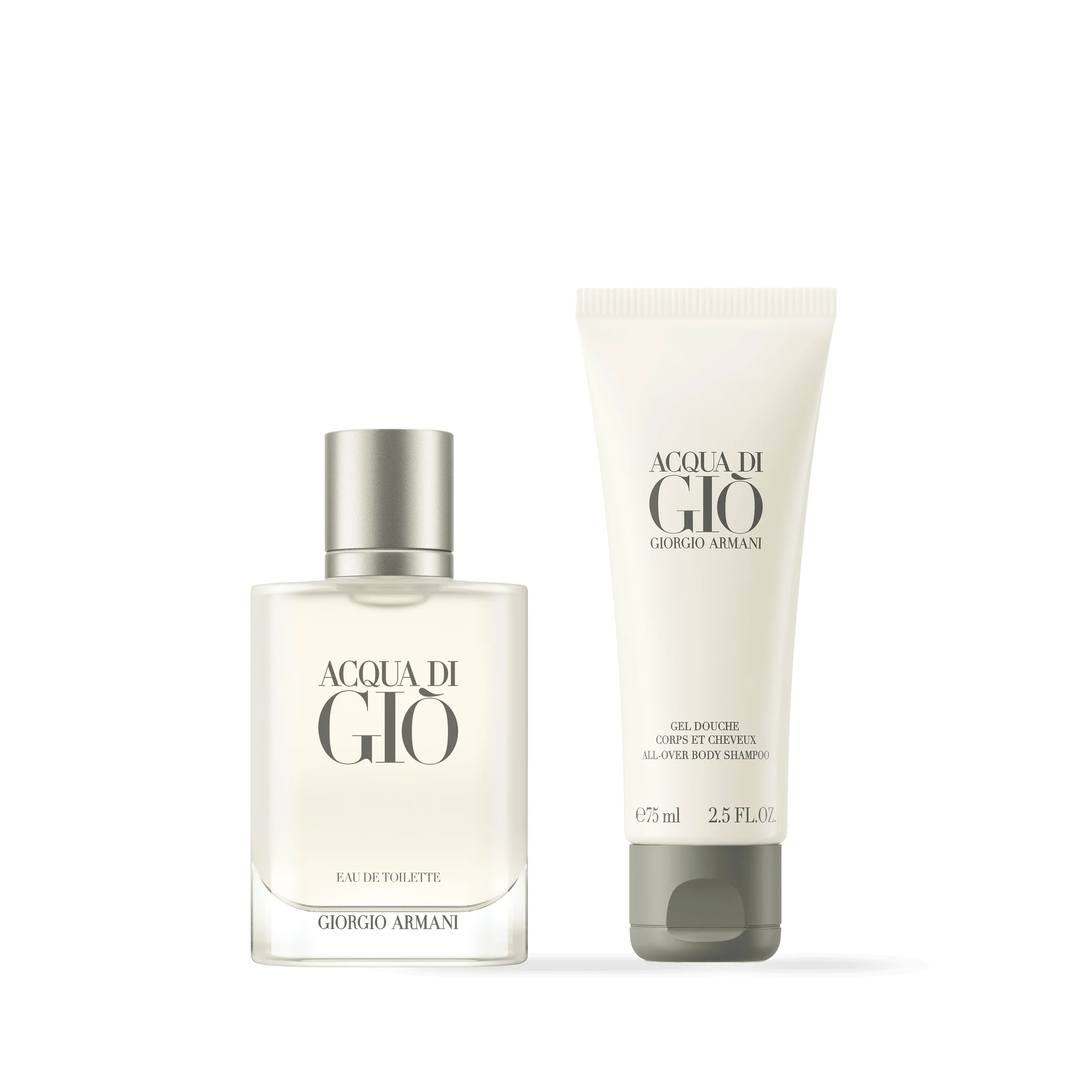 Acqua Di Giò Gift Set Acqua di Giò EDT + Shower Gel - Holiday 2025 - Conjunto de perfume masculino, Eau de Toilette