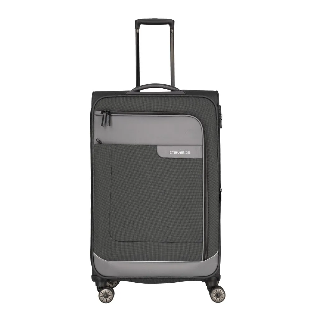 Travelite VIIA Trolley 4 Rollen L - Schiefer