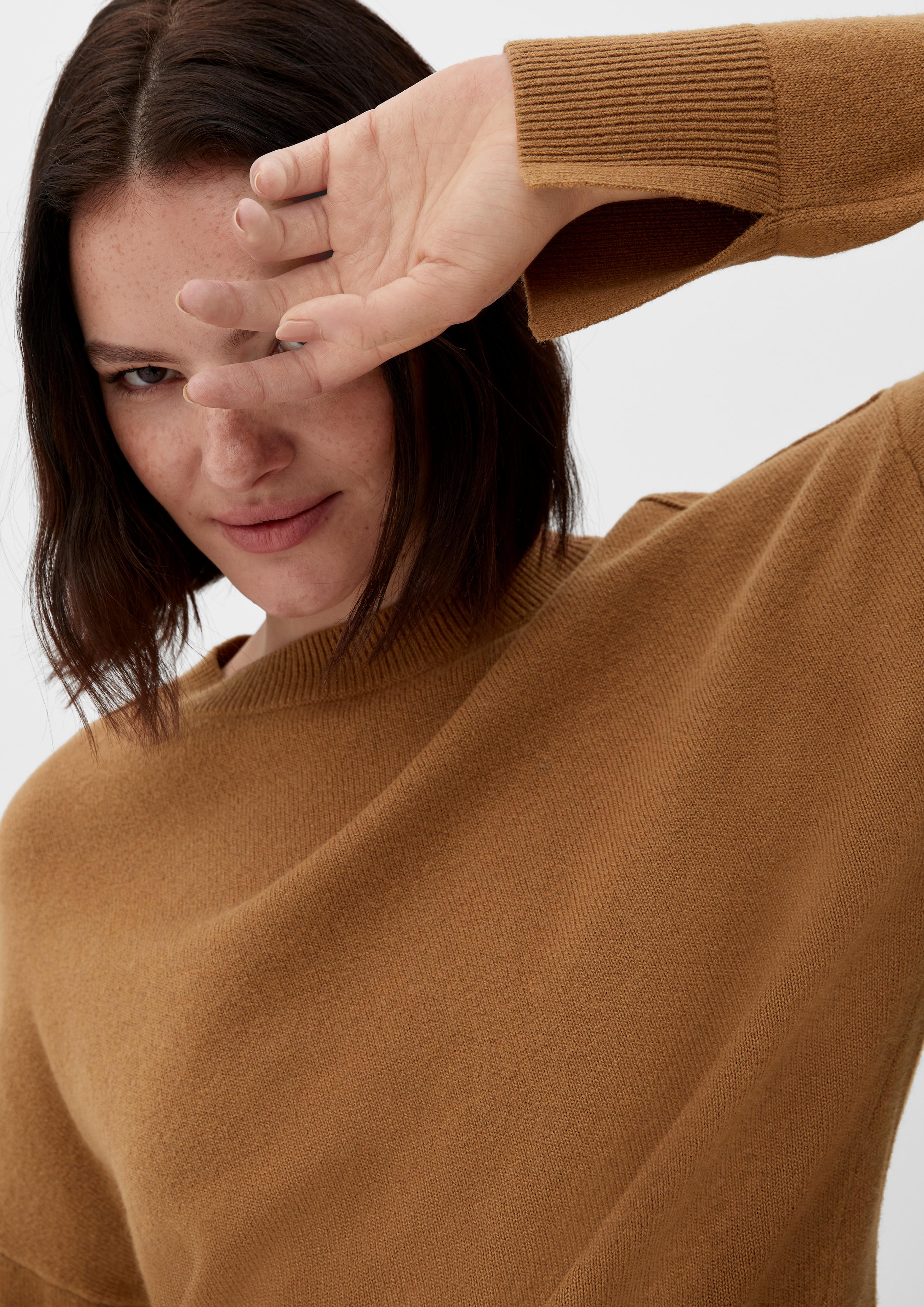Pullover mit geschlitztem Ärmelsaum  2127209-8469