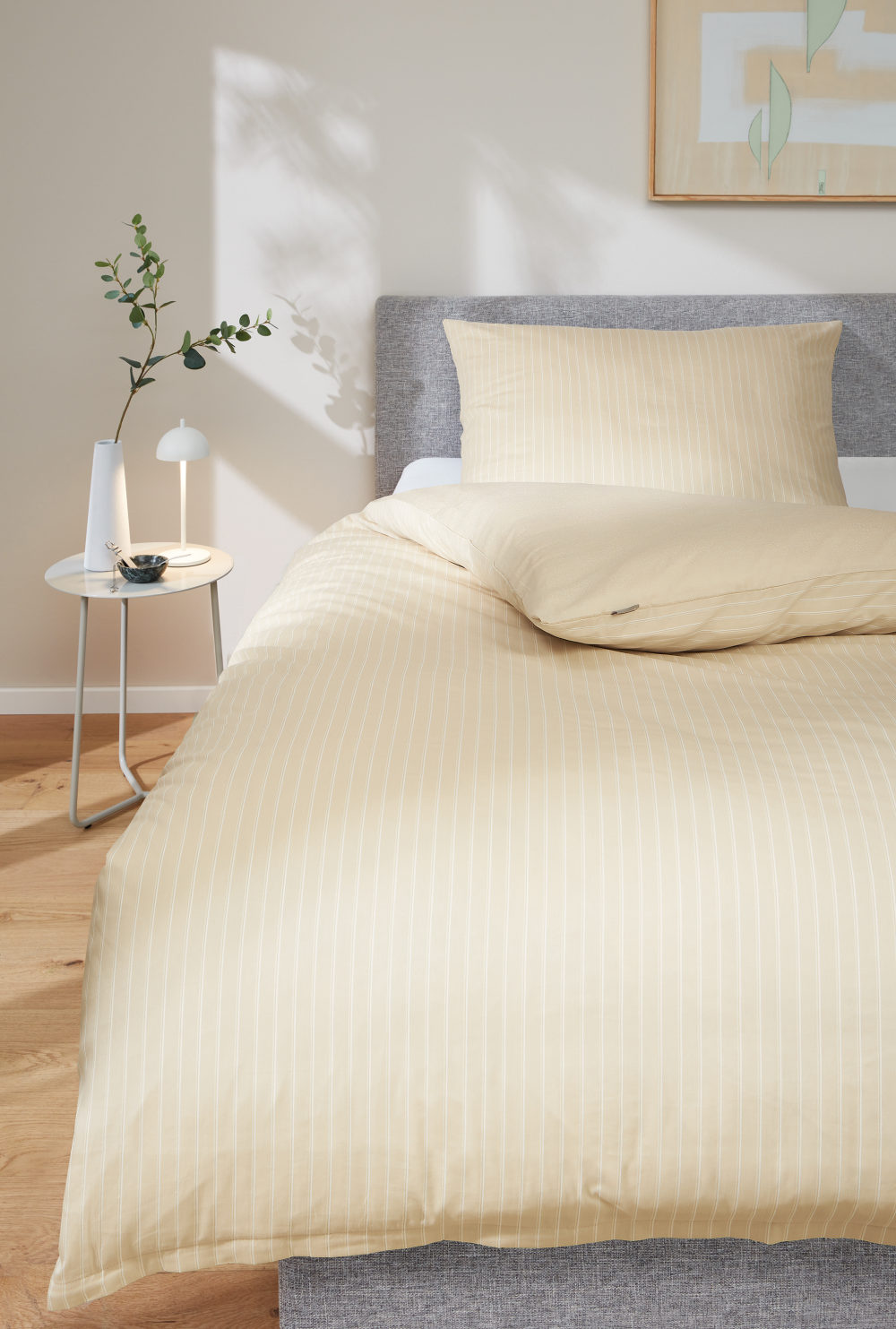 Bettwäsche MR-Needlestripe sand