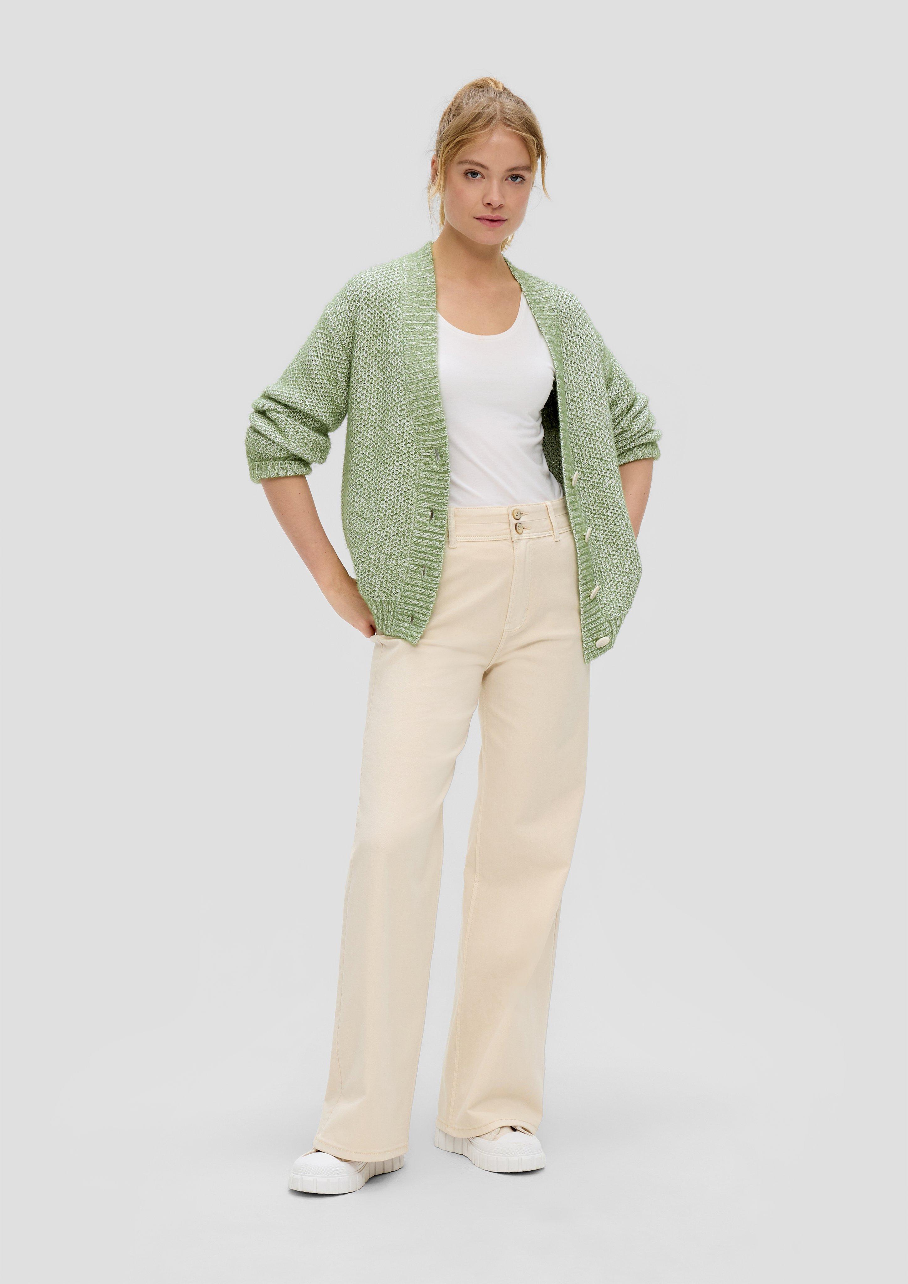 Strickjacke aus Baumwollmix  2135248-7834