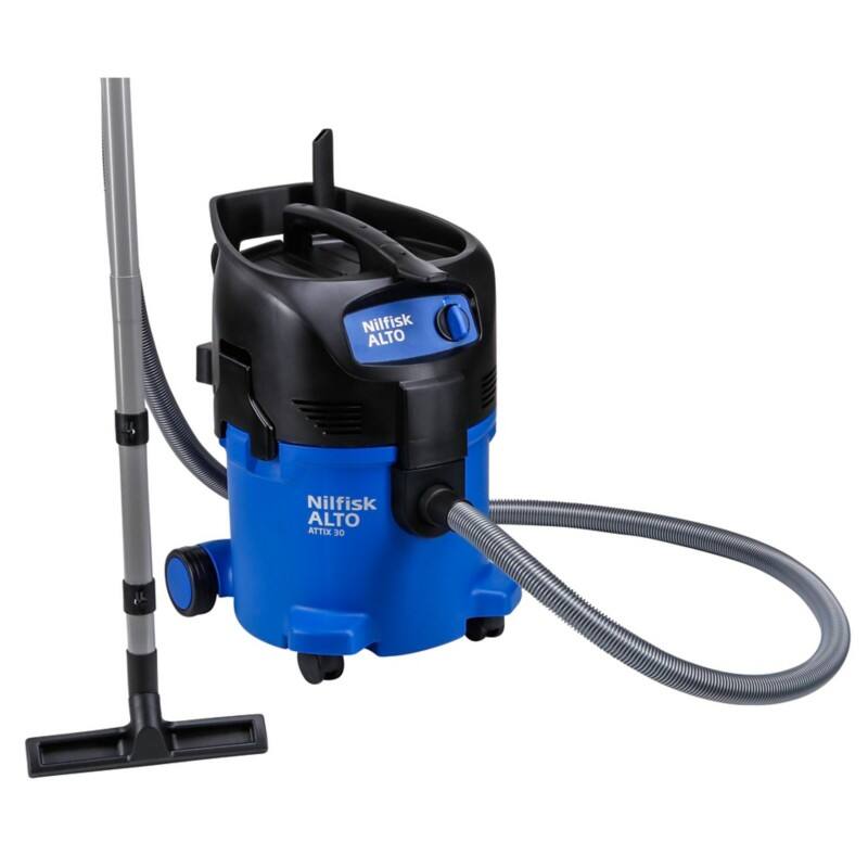 Nilfisk Nass-/Trockensauger Attix 30-01 Blau, Schwarz