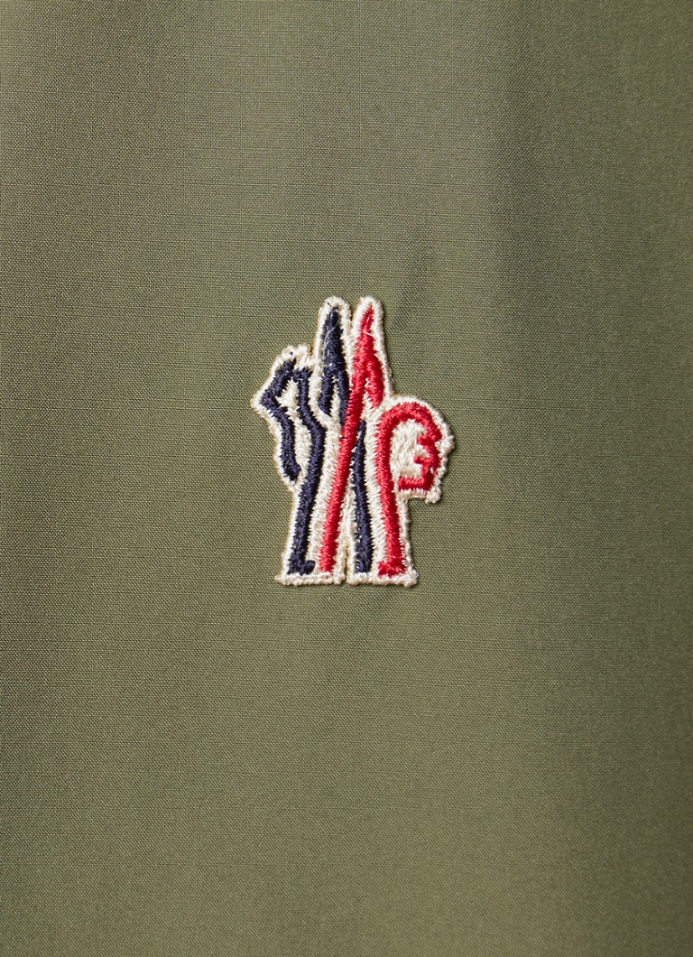 Moncler Steig parka with stowable collar and drawstring