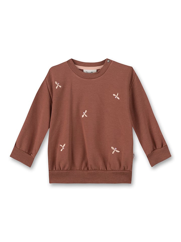 Sanetta Kidswear Sweatshirt in Hellbraun günstig kaufen