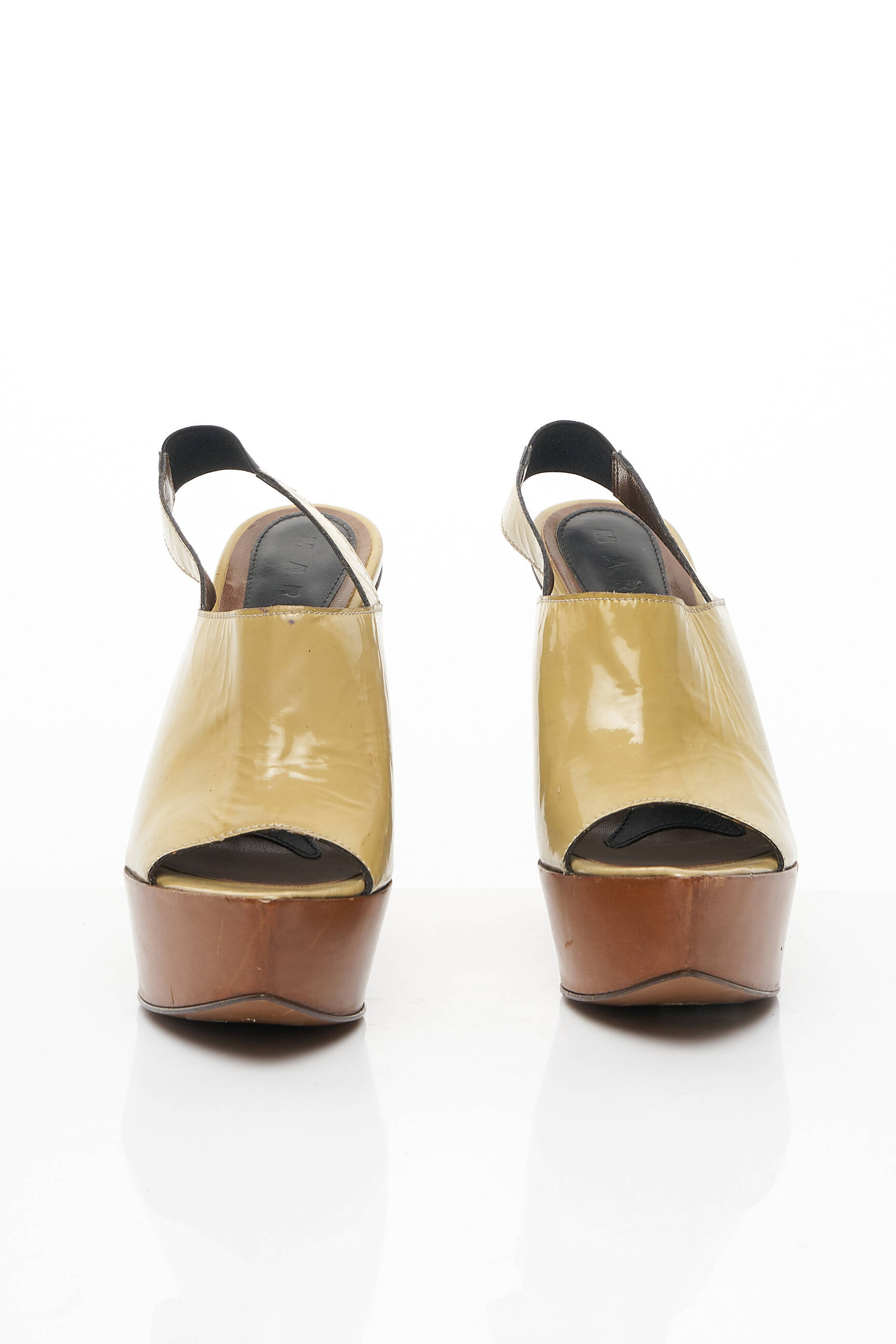 Marni Derby Femme couleur beige