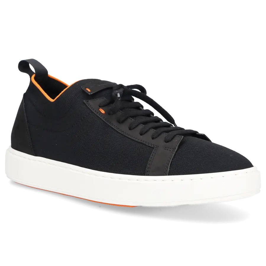 Santoni - Sneaker low Slip-ons MBCC21 Textil - schwarz