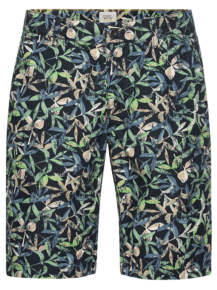 Camel Active Shorts in Bunt/ Dunkelblau günstig kaufen