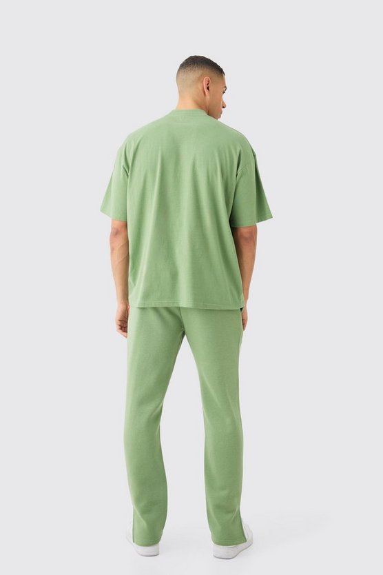 Oversize Man Signature T-Shirt und Jogginghose
