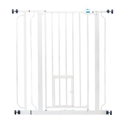 Carlson Absperrgitter Pet Gate extra hoch mit Katzentür