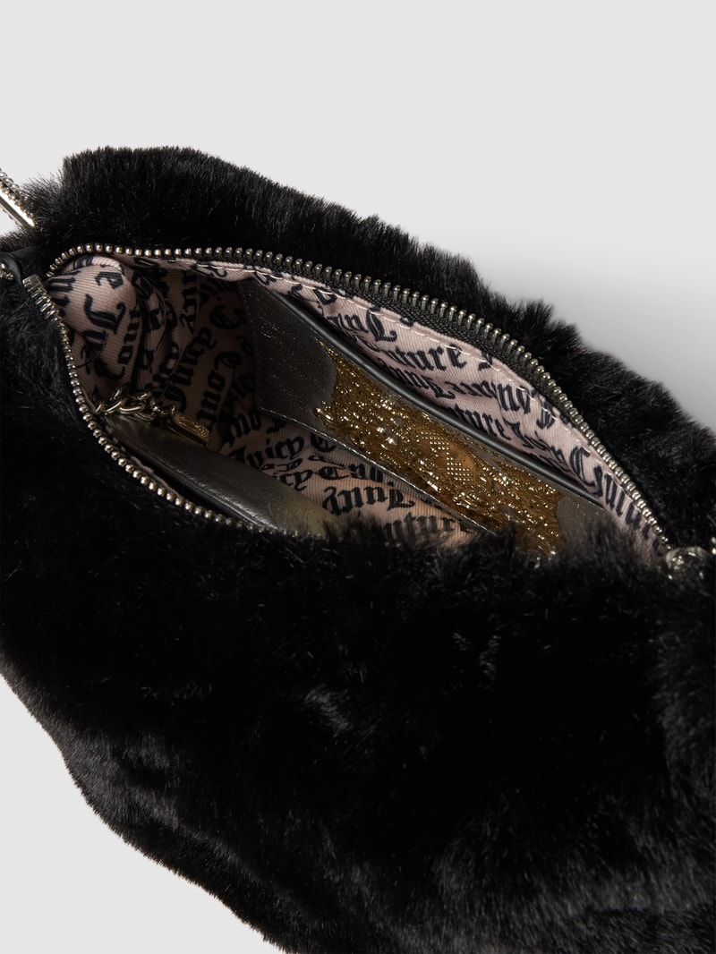Handtasche mit abnehmbarem Zipper-Täschchen Modell 'BERRY' in schwarz