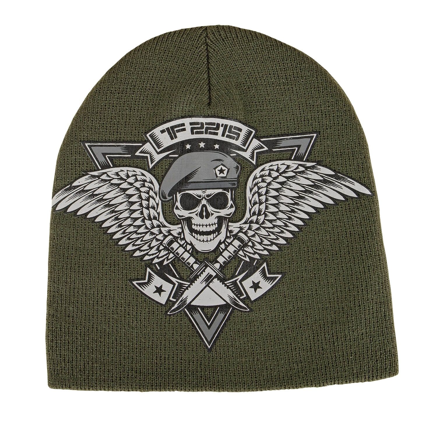 Beanie Skull & Wings