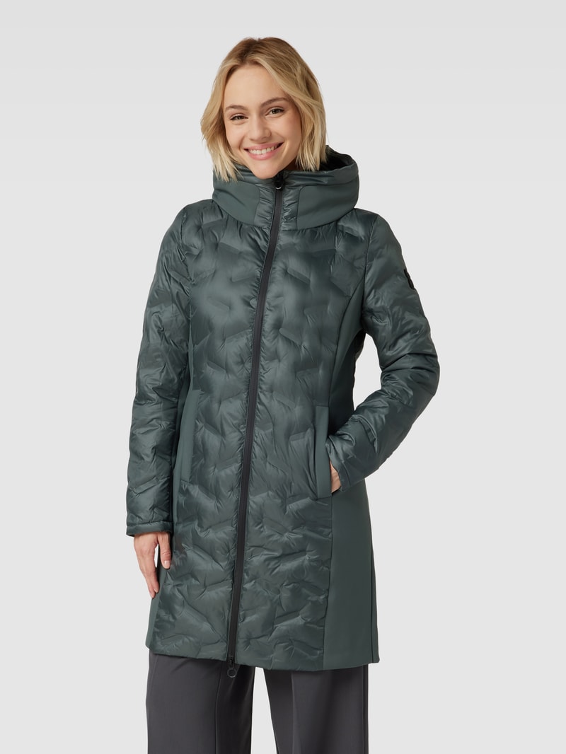 Hybridjacke mit Prägungen in bottle