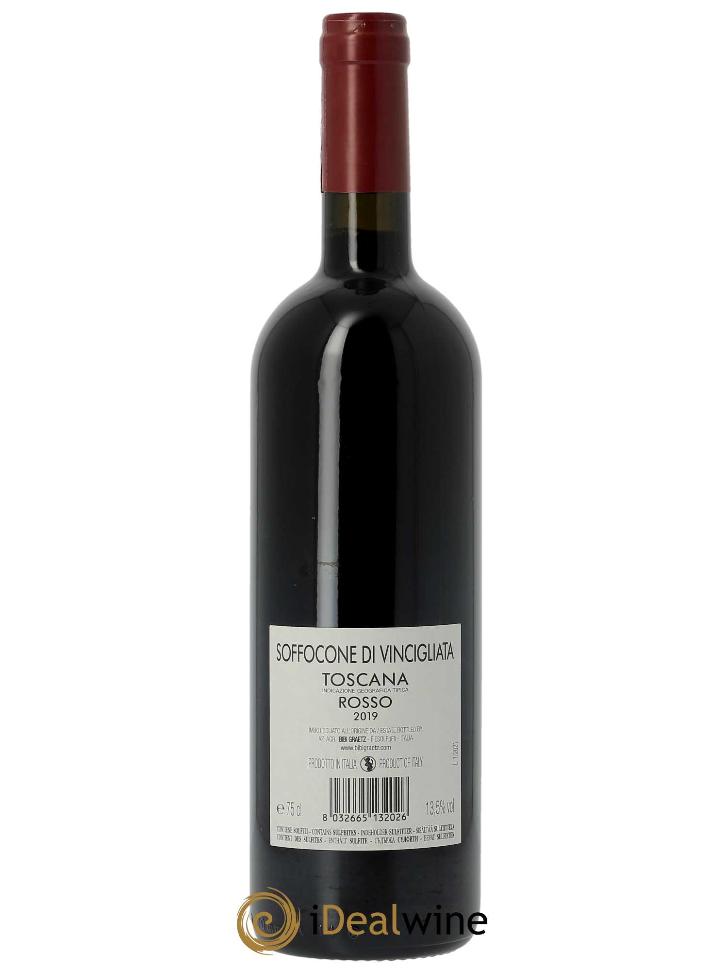 Toscana IGT Soffocone di Vincigliata Bibi Graetz  2019 - Lot de 1 Bouteille