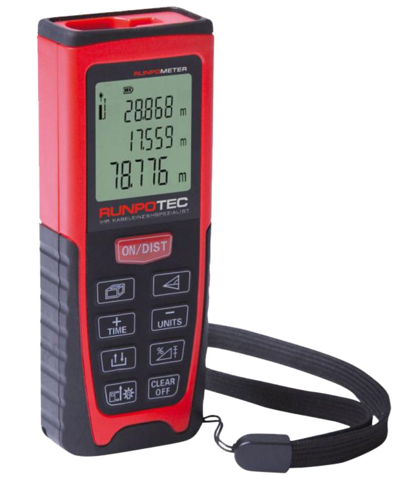 Runpotec 10108 Laserafstandsmeter tot 80m