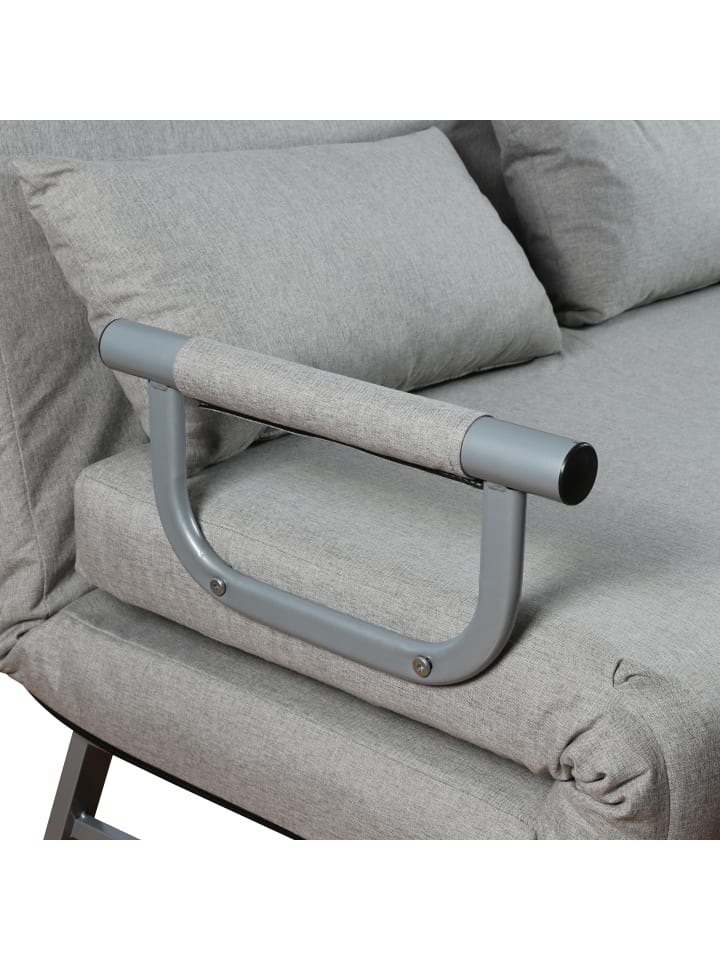 VCM  Schlafsofa Couch Kolino mit Schlaffunktion in Grau günstig kaufen onesize