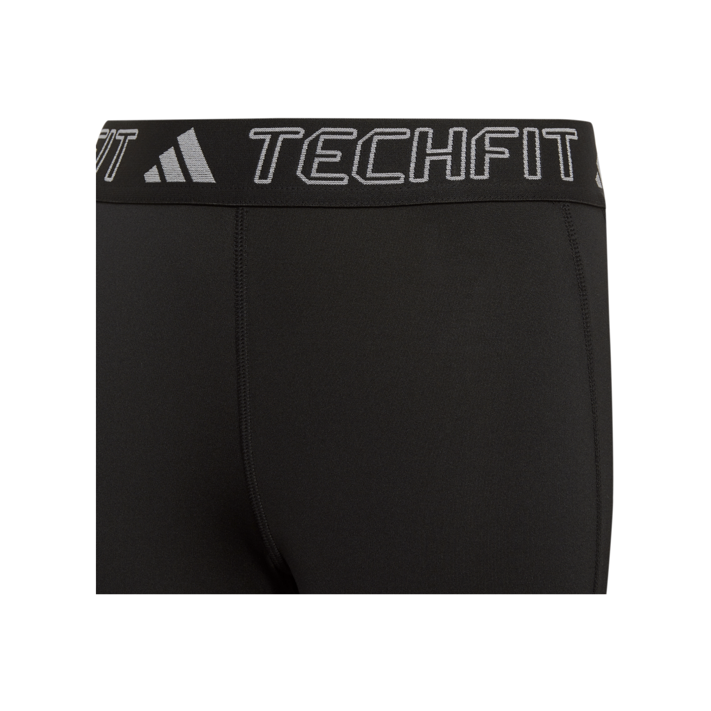 adidas Techfit Leggings Kids Schwarz Weiss