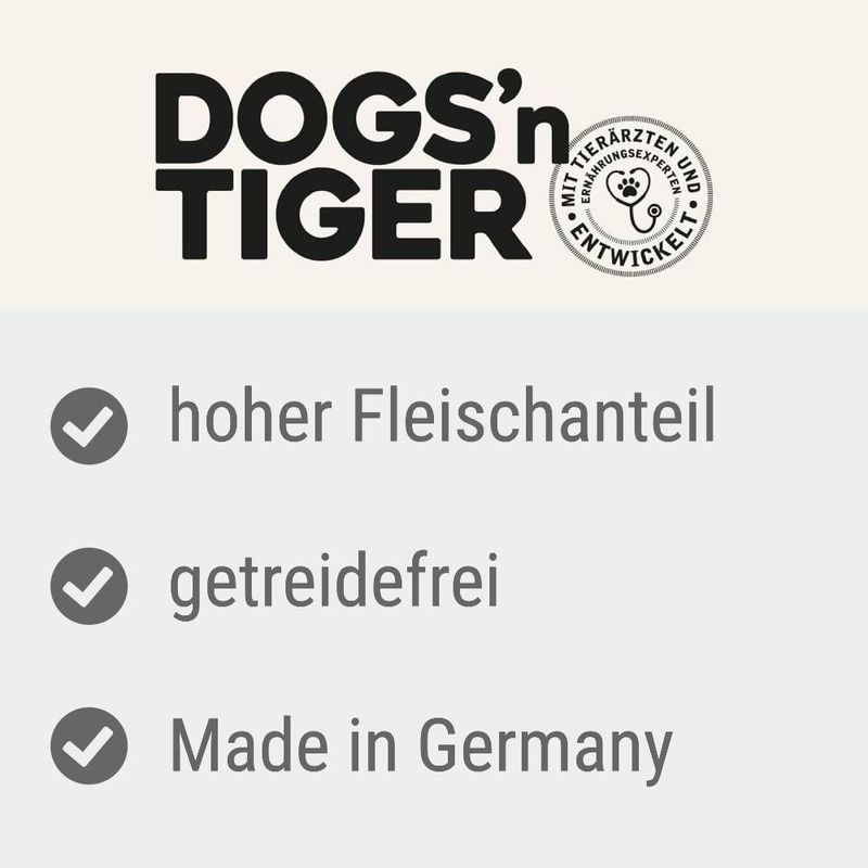 Sparpaket Dogs'n Tiger Schlemmermenü 12 x 200 g