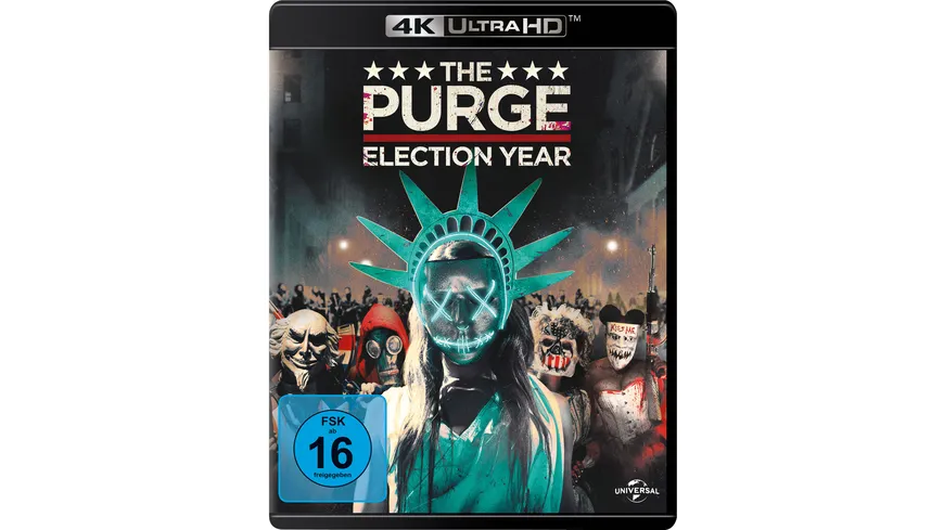 The Purge 3 - Election Year  (4K Ultra HD) (+ Blu-ray 2D)