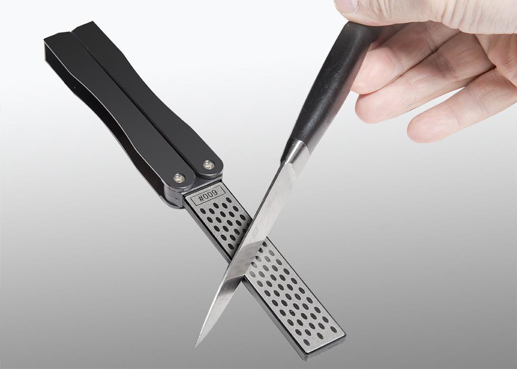 Kraft Werkzeuge Diamant Messerschärfer Messerschleifer klappbar