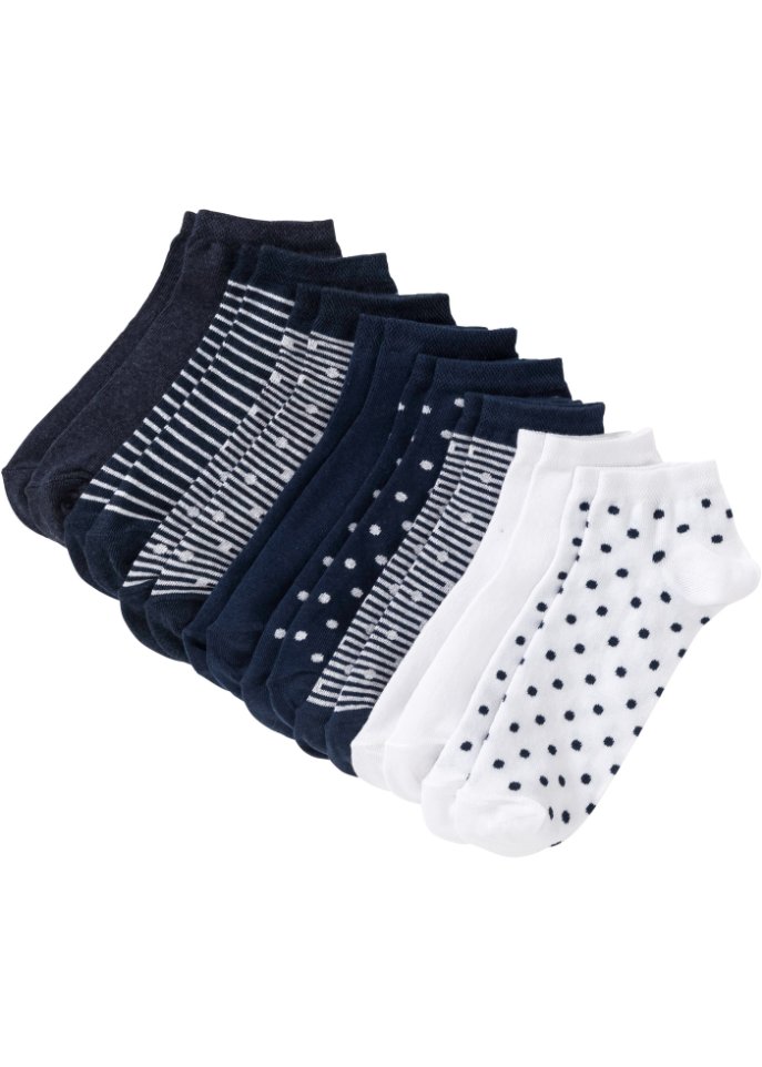 Sneakersocken (8er Pack) mit Bio-Baumwolle