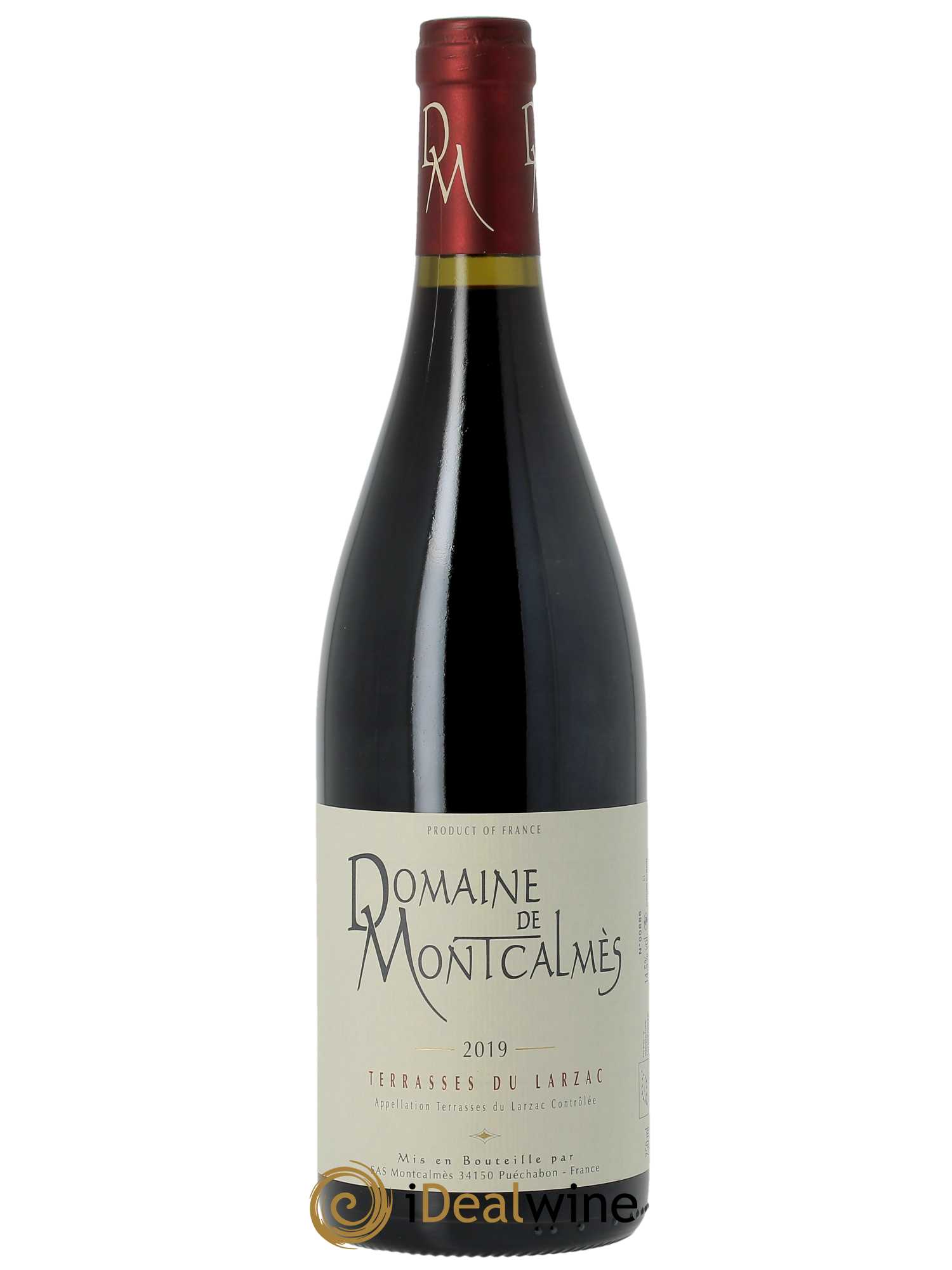 Terrasses du Larzac Domaine de Montcalmès Frédéric Pourtalié  2019 - Lot de 1 Bouteille