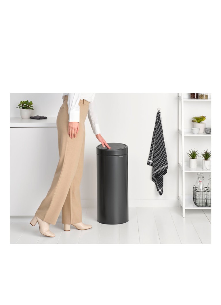 Brabantia atkritumu tvertne Touch Bin, 30 litri
