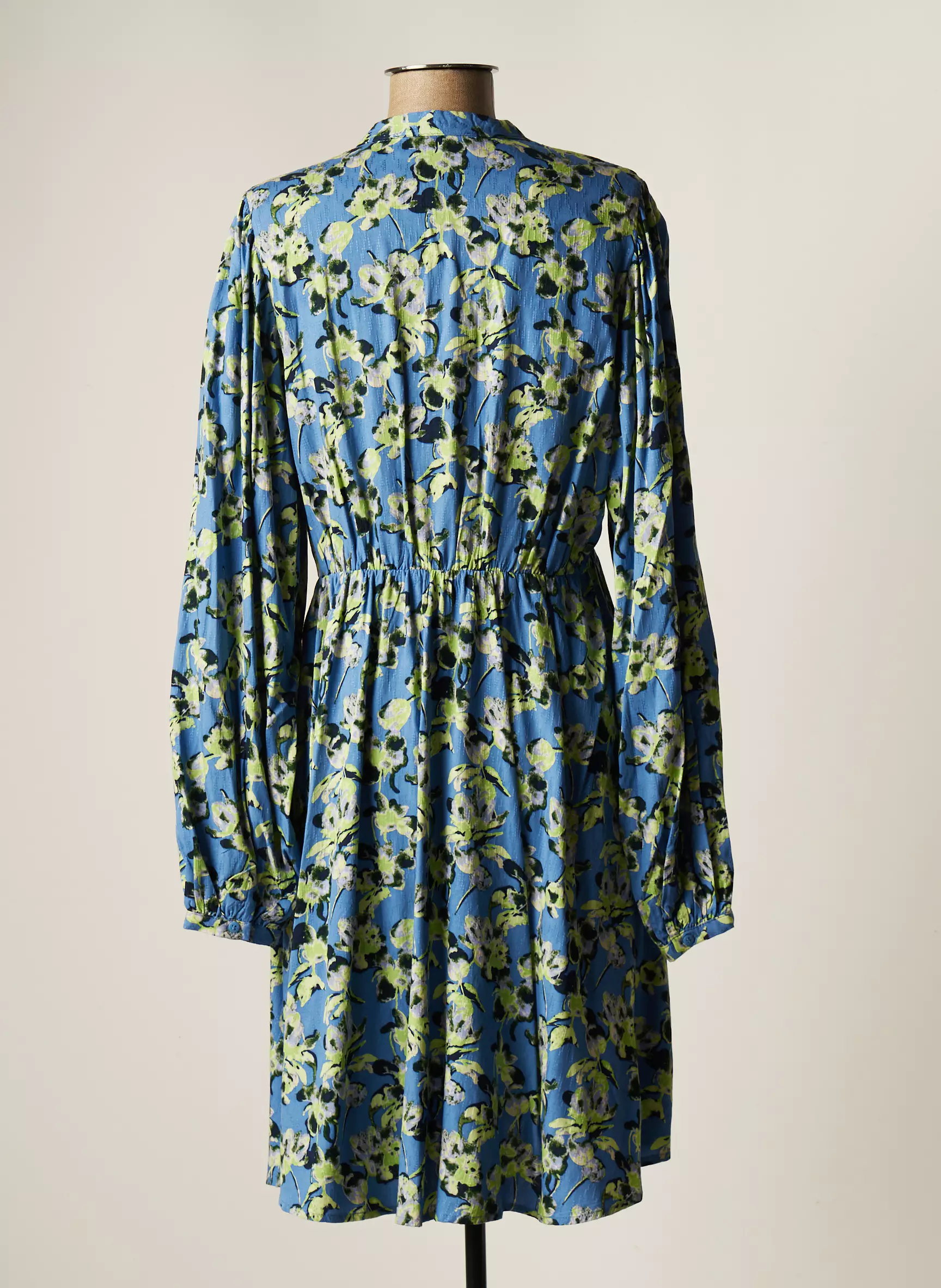 Selected Robes Mi Longues Femme couleur bleu