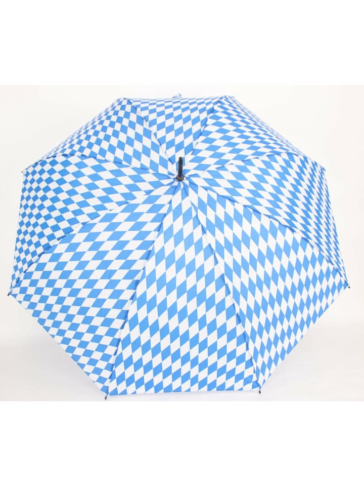 COFI 1453 Stockschirm für Bayernfans ?100 cm Regenschirm in Blau-Weiß in Blau-Weiß günstig kaufen 100 cm