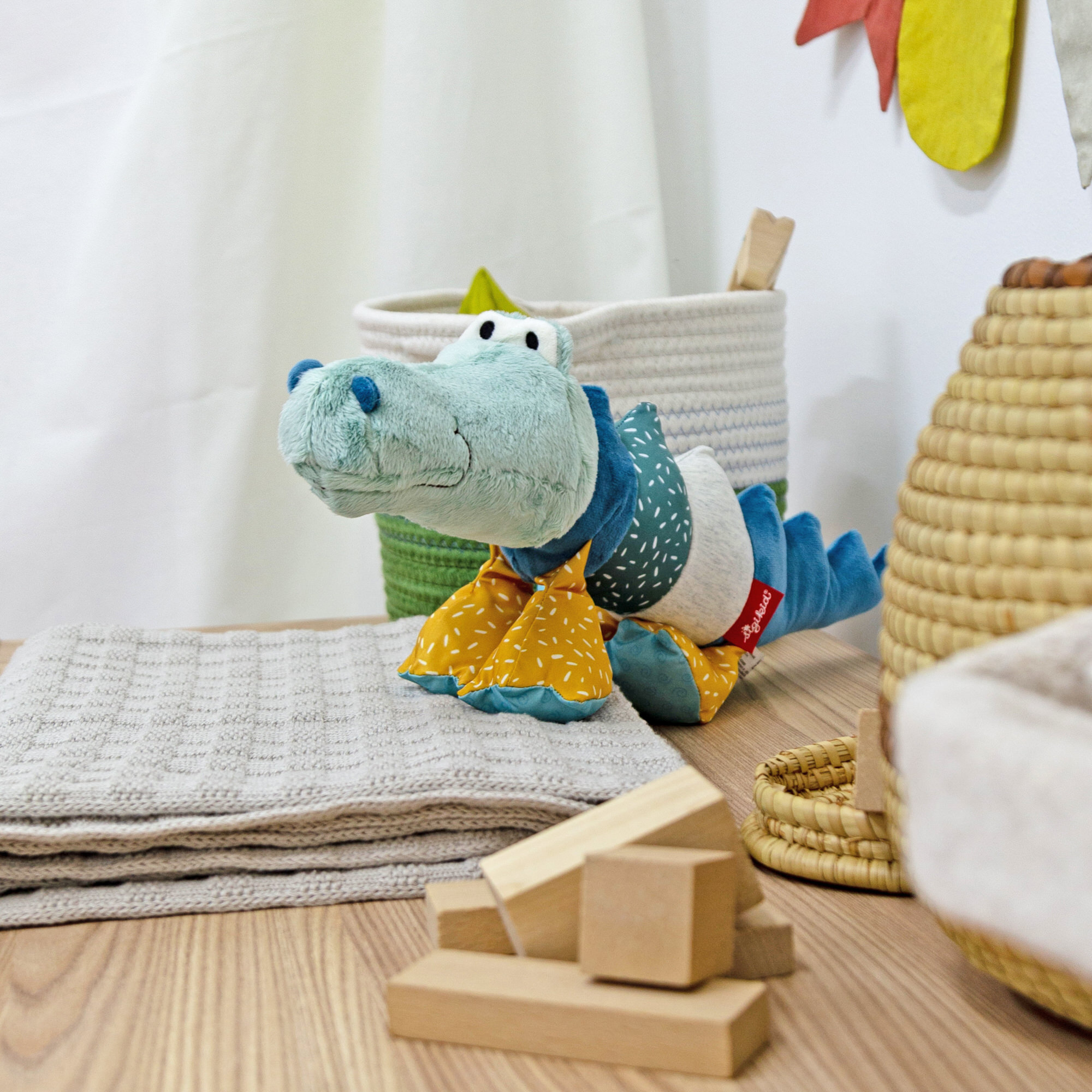 Kuscheltier Krokodil, Patchwork Sweety