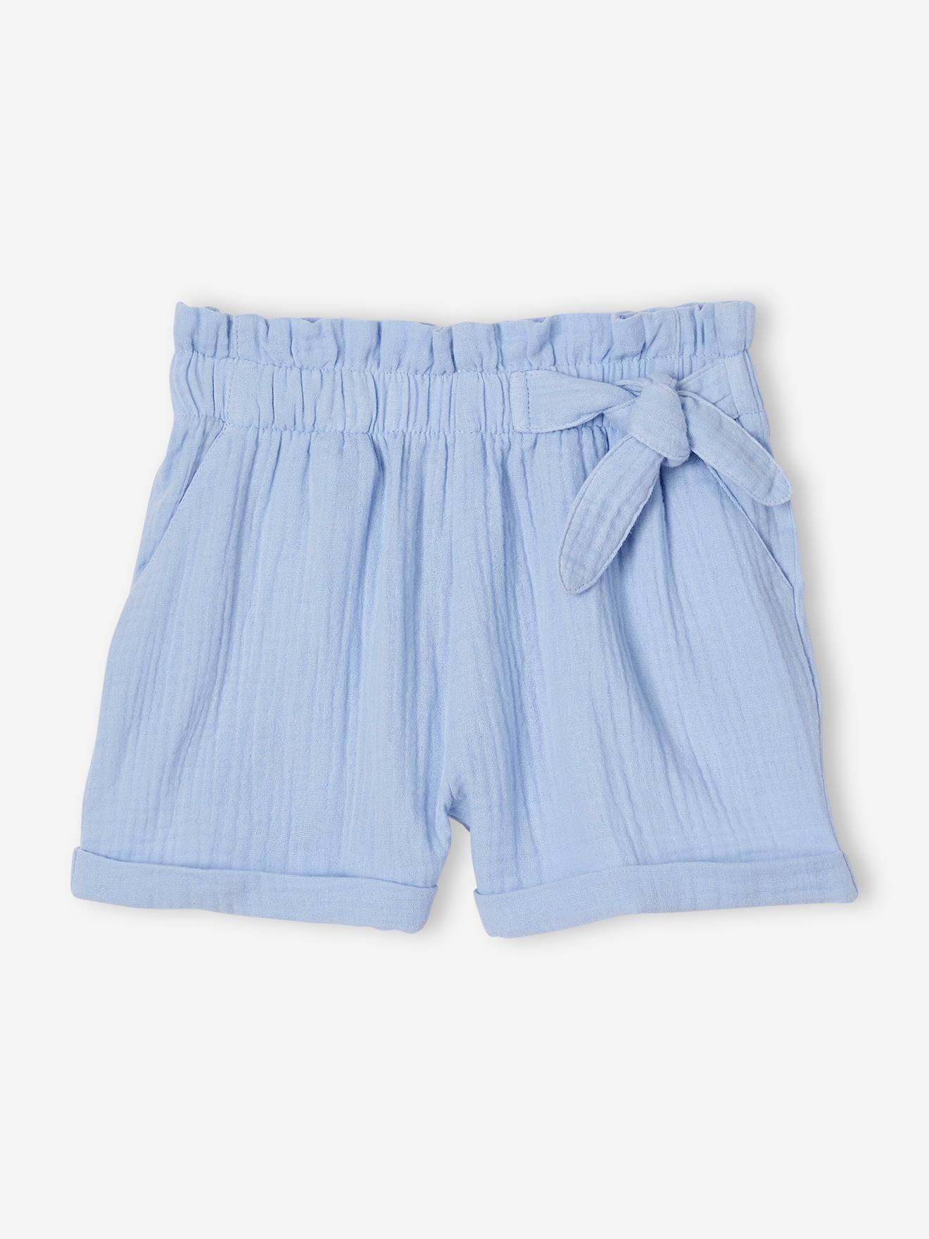 Short en gaze de coton style 