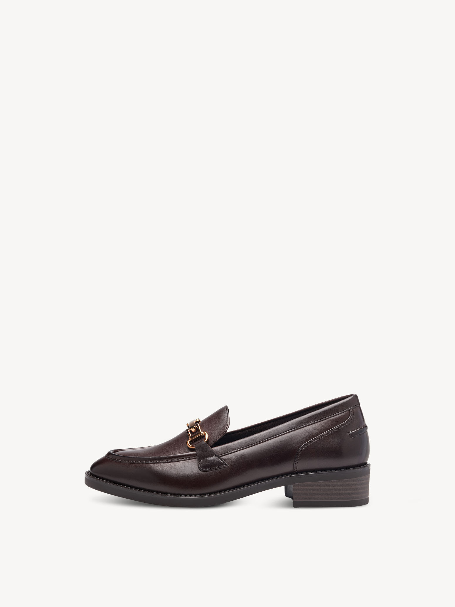 Slipper en cuir - marron