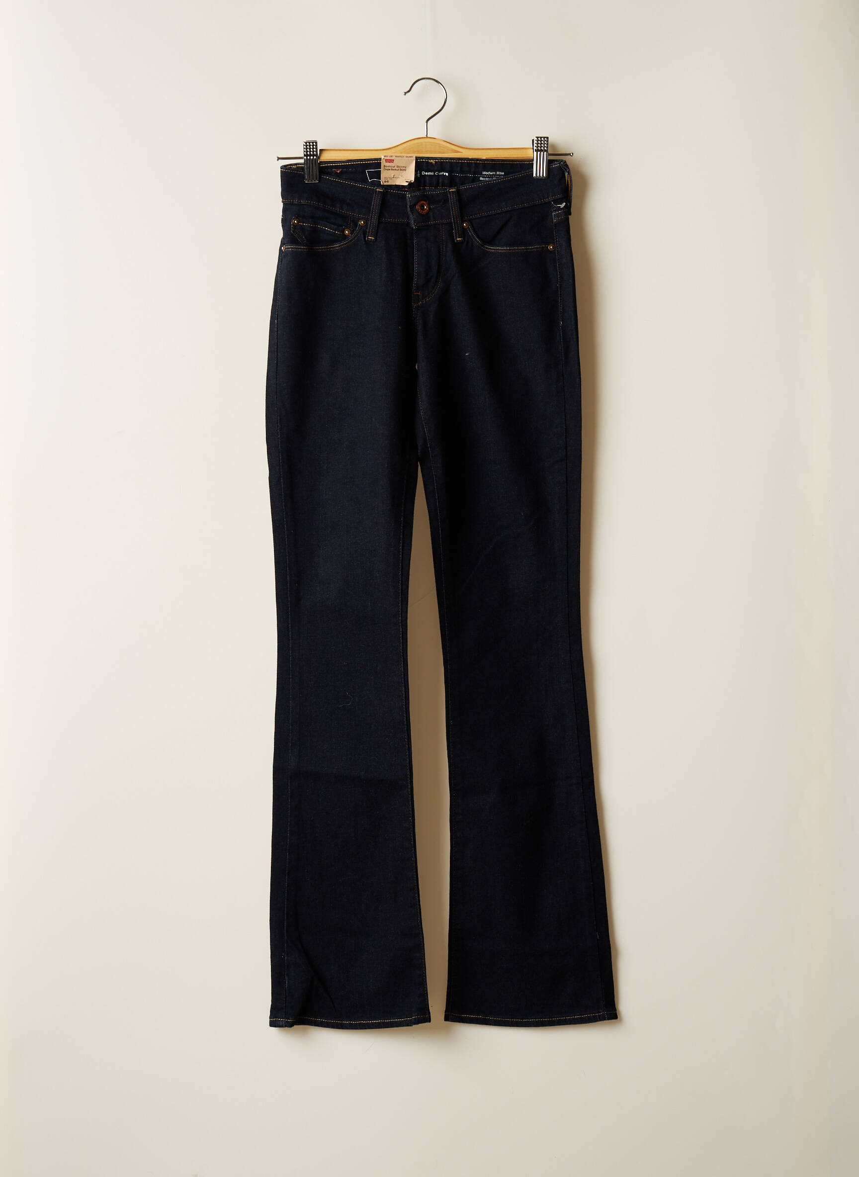 Levis Jeans Coupe Large Femme couleur bleu