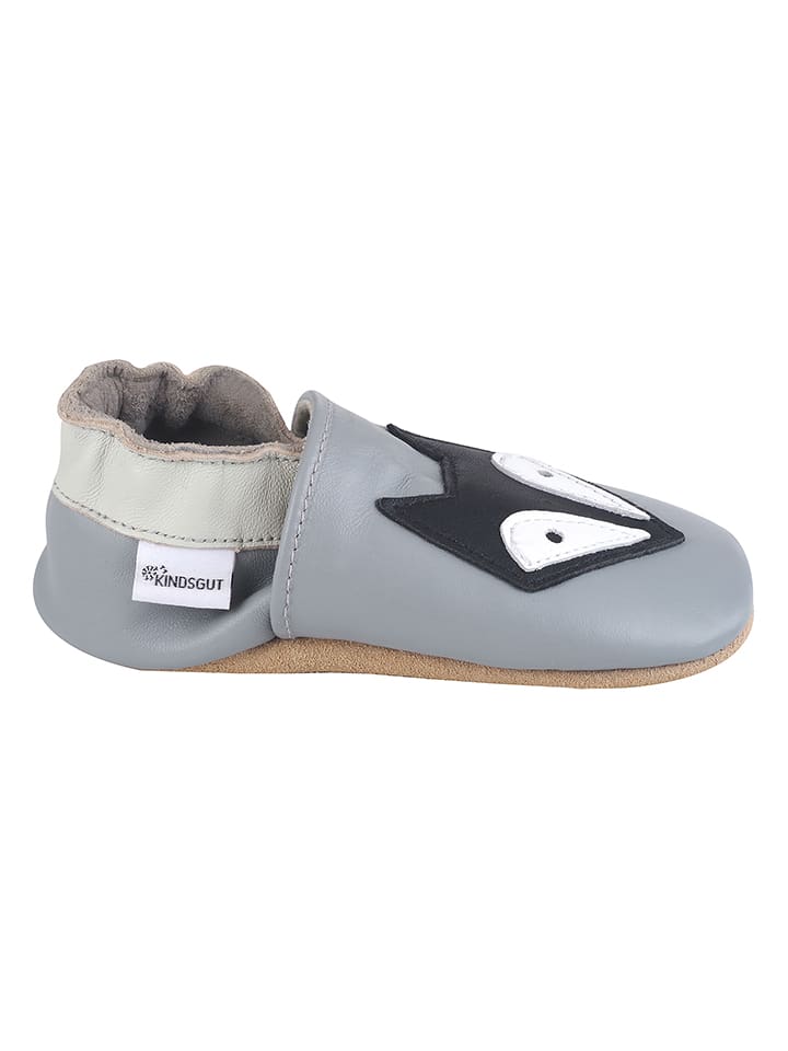 Kindsgut Leder-Krabbelschuhe 