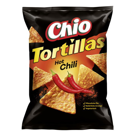 Chio Tortillas Hot Chili 110G