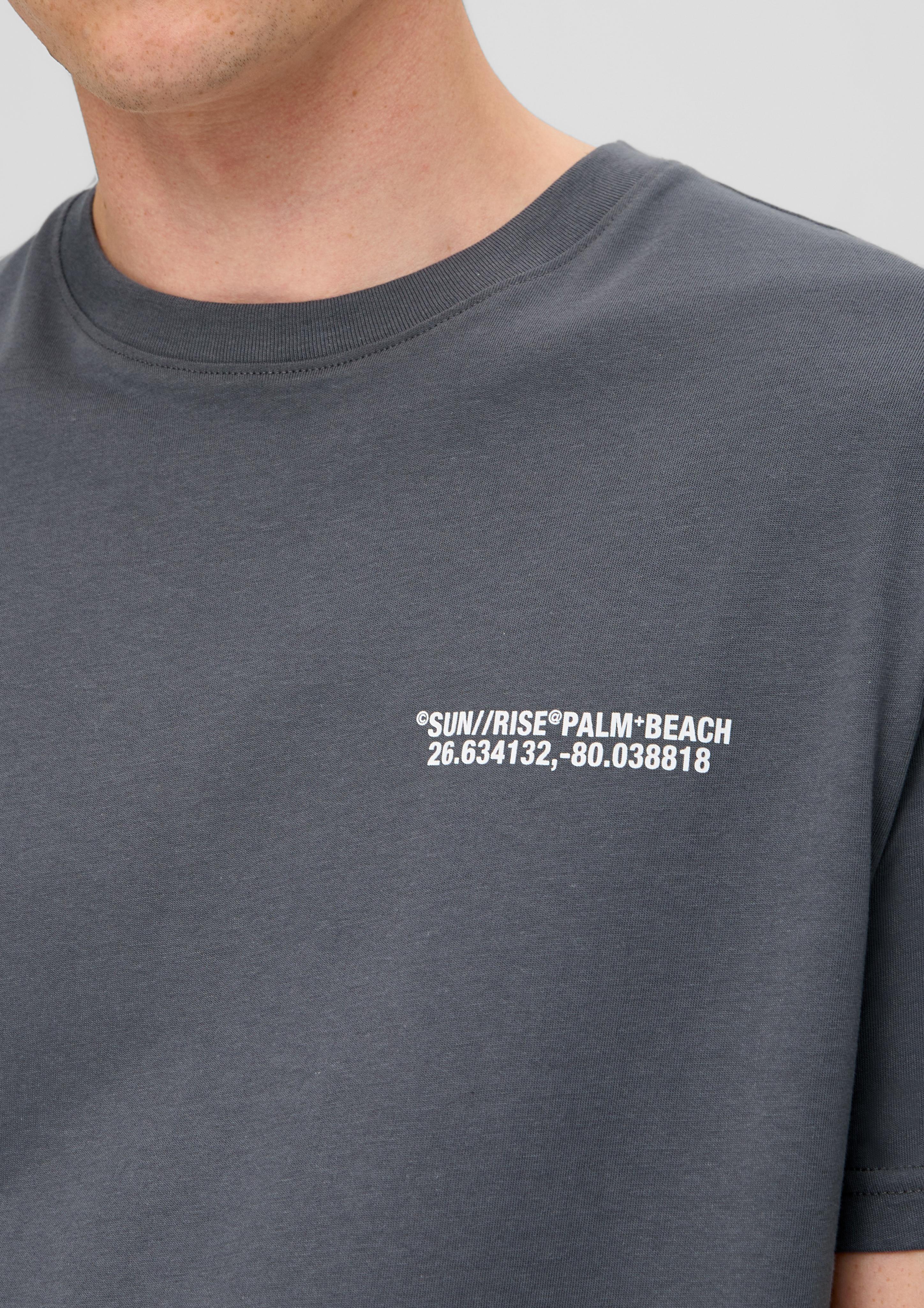 Baumwollshirt mit Grafik-Print  2130601-98D0