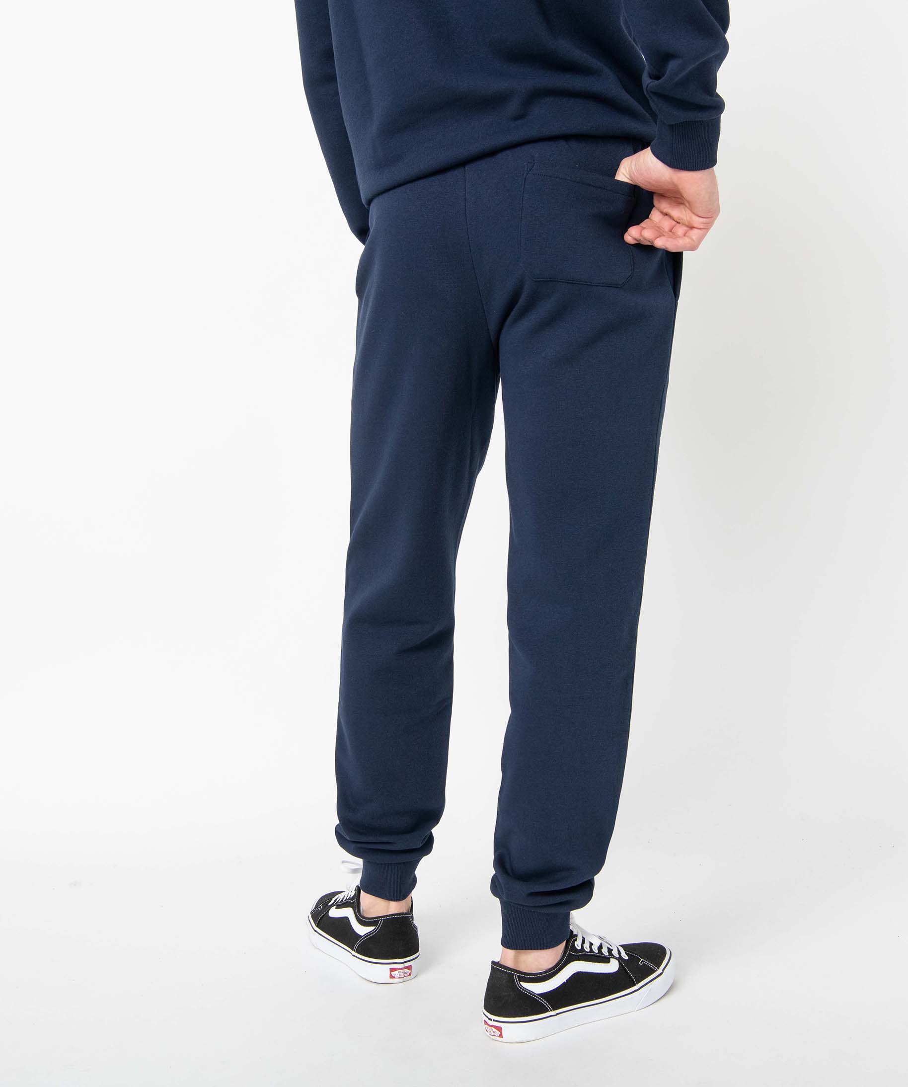 Pantalon de jogging homme molletonné bleu | GEMO