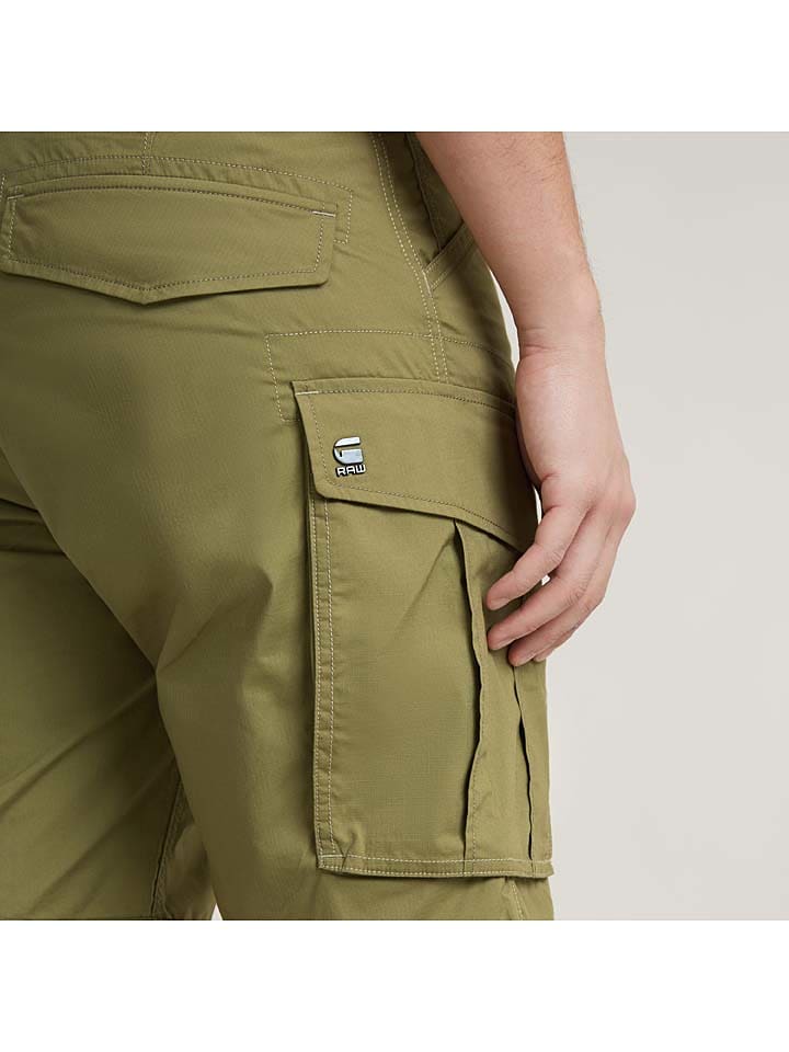 G-Star Cargobermudas in Khaki günstig kaufen