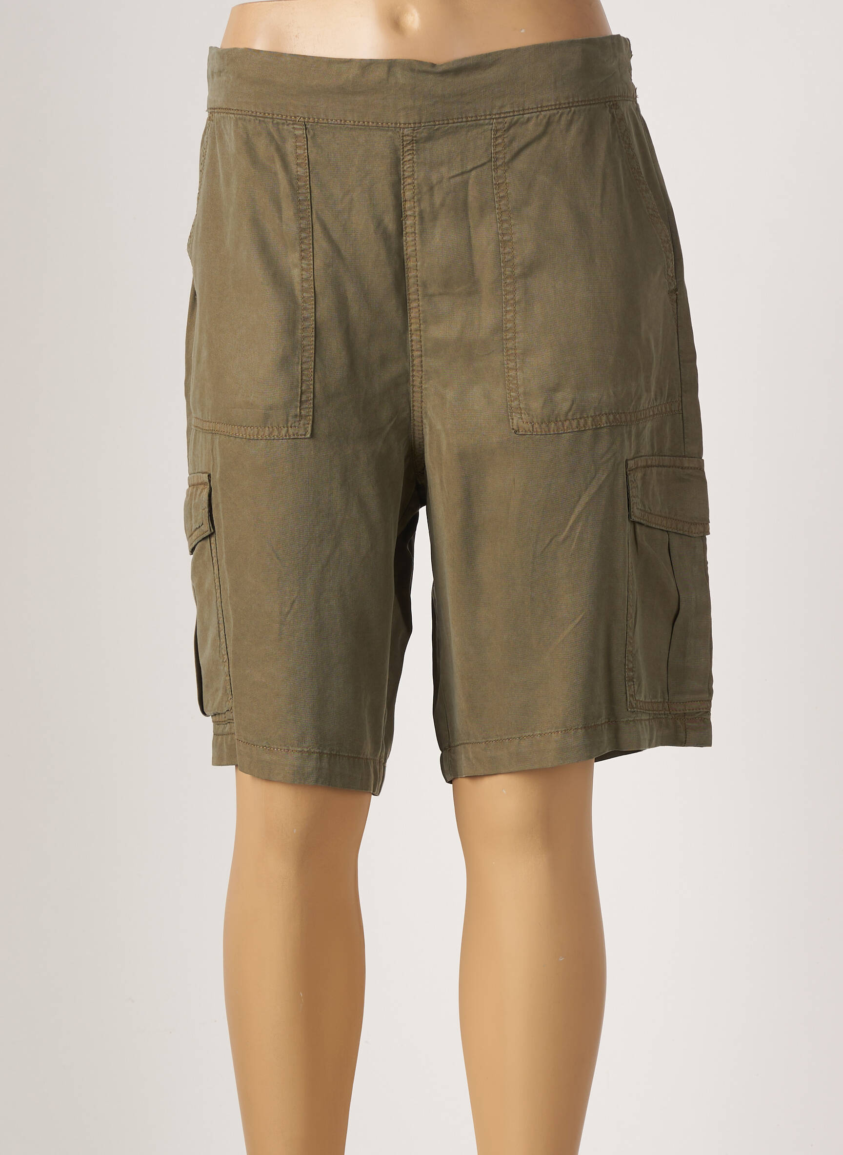 Kaffe Bermudas Femme couleur vert