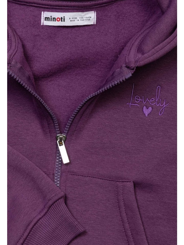 Minoti Sweatjacken 12ZIPEMB 5 in lila günstig kaufen 86/92