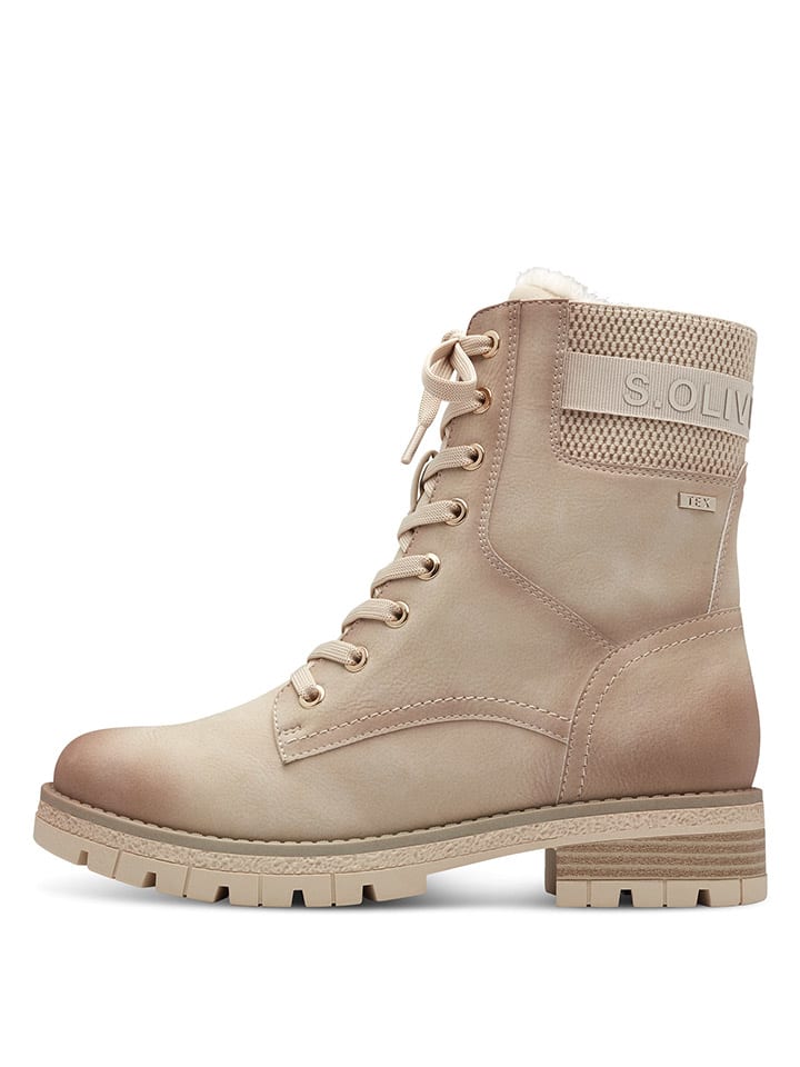 s.Oliver Boots in Beige günstig kaufen