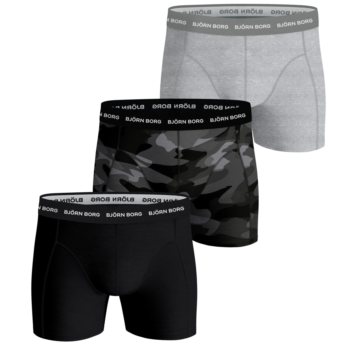 Björn Borg Shadeline Boxershorts grau