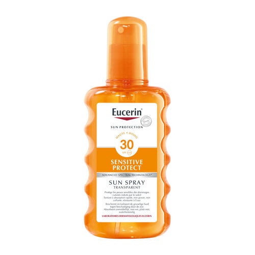 Eucerin Sun Sensitive Protect napozó spray átlátszó SPF 30 200 ml
