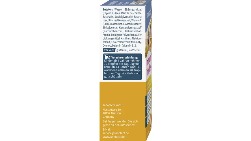 sanotact Immun Tropfen 30 ml